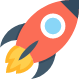 rocketship icon
