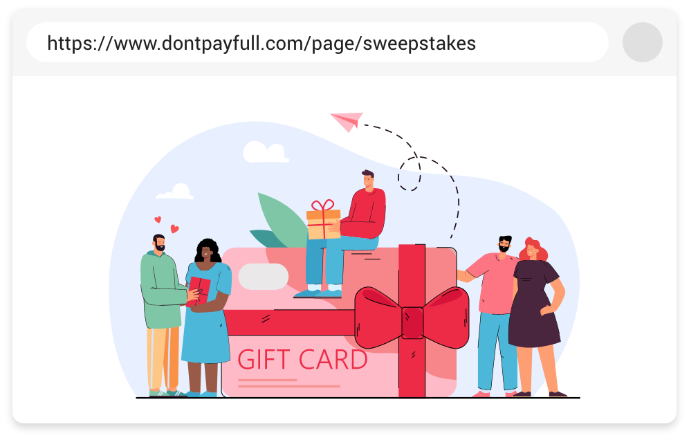 Giveaways illustration